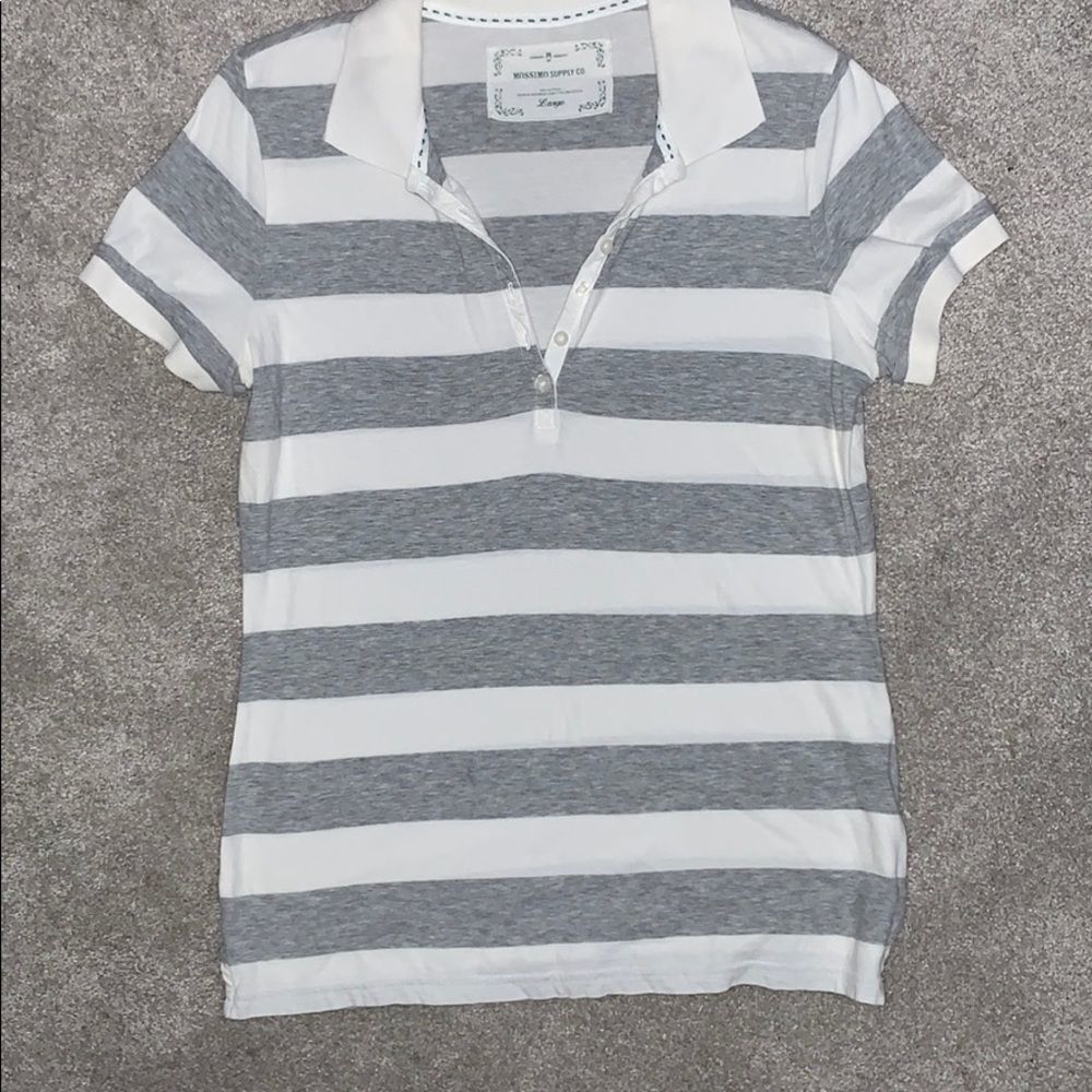 Striped polo Mossimo Large